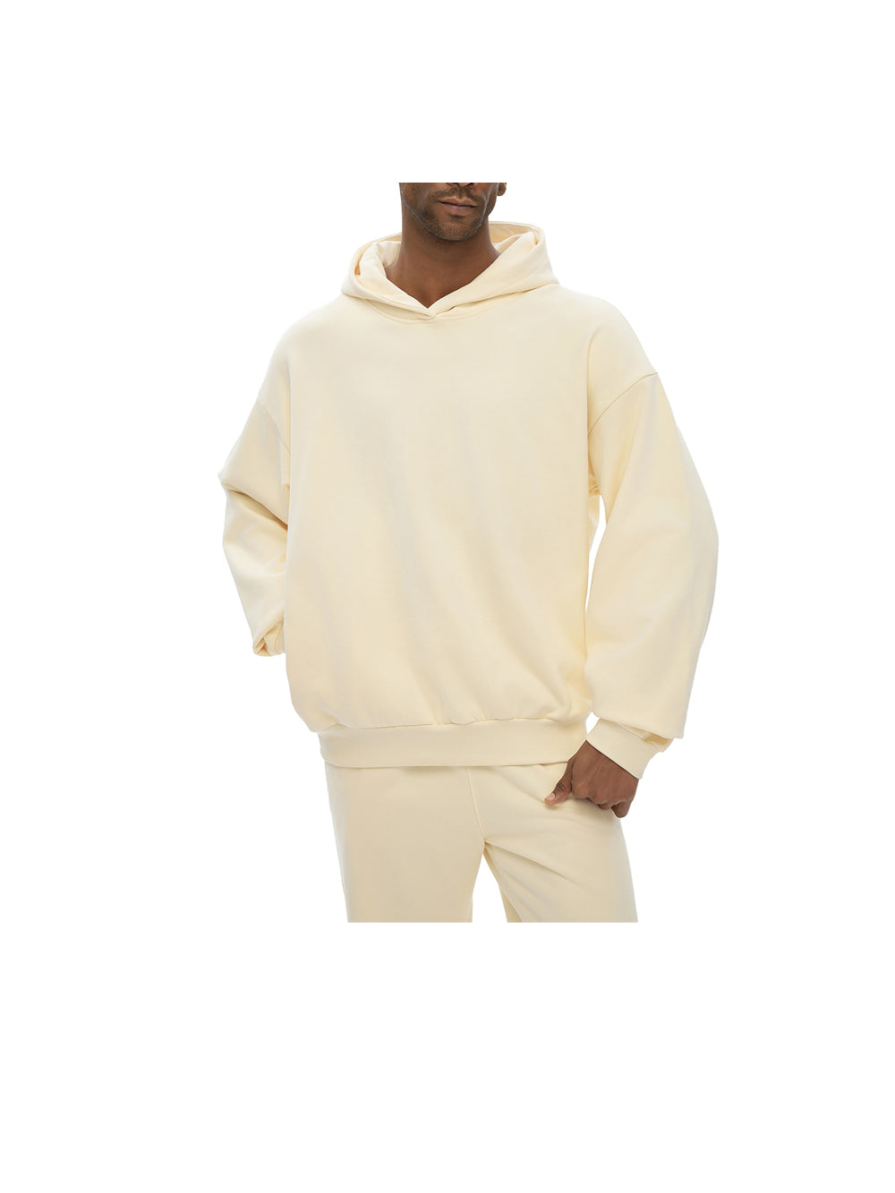 Oversize Heavyweight Hidden Pocket Fleece Hoodie - 460 GSM